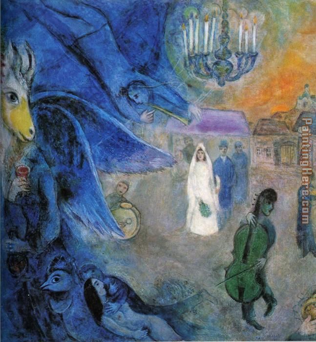 Marc Chagall The Wedding Candles
